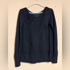 Lululemon Sunset Savasana Black Pullover Sweater
Size 4